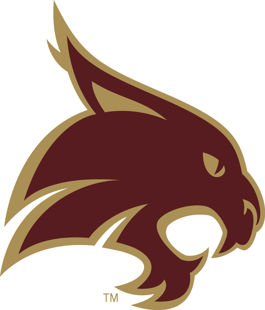 Texas State Bobcats 2008-Pres Alternate Logo 02 vinyl decal